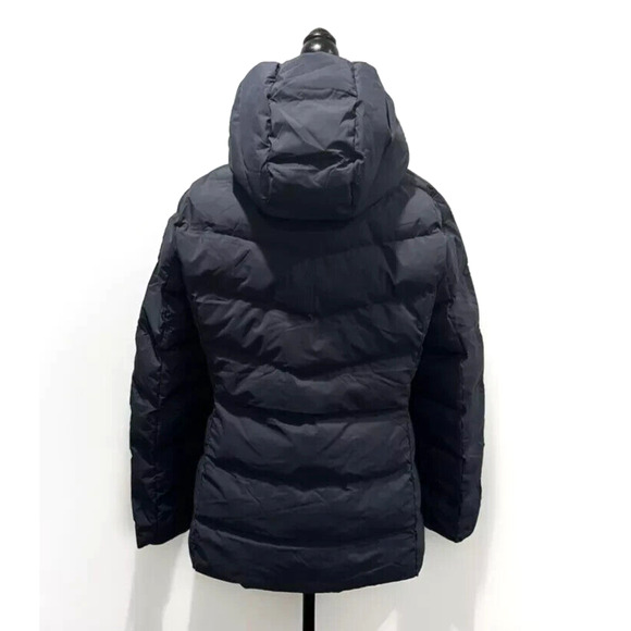 32 Degrees Heat Women's Winter Tech Blue Hooded Puffer Jacket Size M - Picture 8 of 10